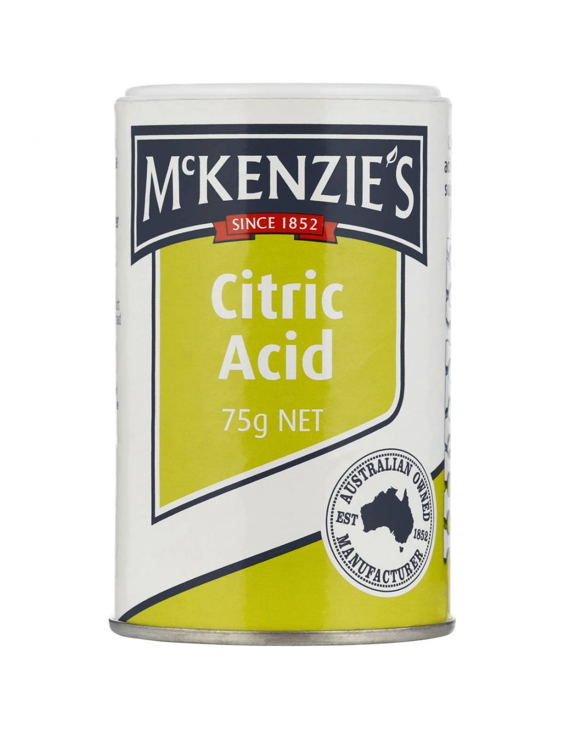 Mckenzie's Acid Citric 75g | Ally's Basket - Direct from ...