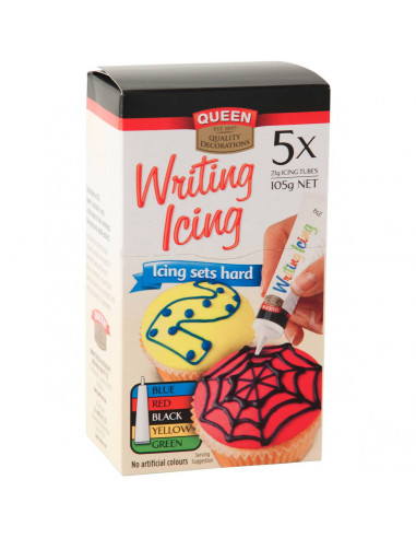Queen Writing Icing 5 pack