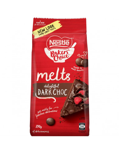 Nestle Bakers' Choice Dark Choc Melts 290g