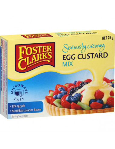 Foster Clarks Egg Custard Mix 75g
