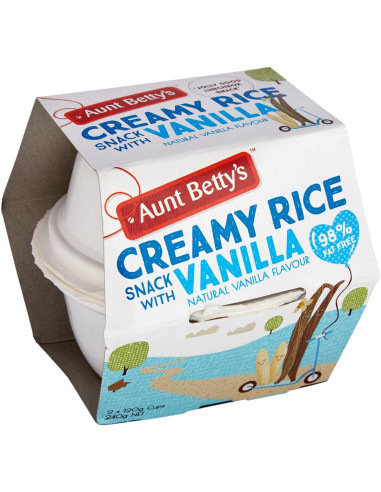 Aunt Betty's Creamy Rice Dessert Natural Vanilla 240g