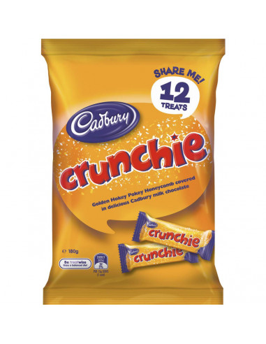 Cadbury Crunchie Sharepack 12pk 180g