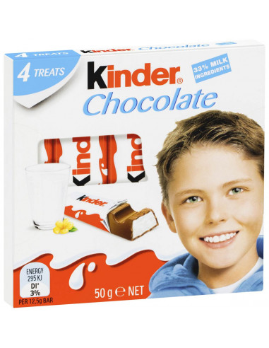 Kinder Chocolate Little Ones 4pk 50g