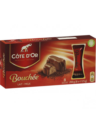 Cote Dor Chocolate Bouchees 8pk 200g box