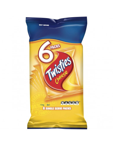 Twisties Multipack Cheese 6 pack