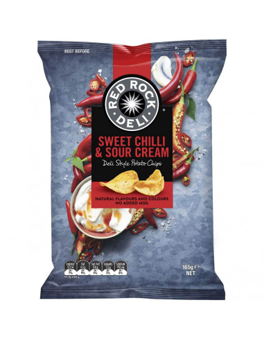 Red Rock Deli Share Pack Sweet Chilli & Sour Cream 165g