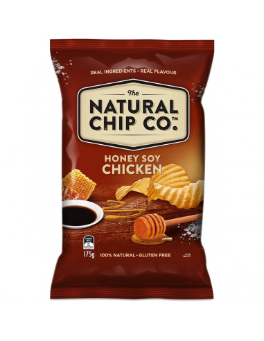 Natural Chip Co Share Pack Honey Soy Chicken 175g
