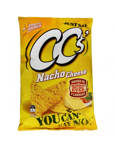Cc's Corn Chips Nacho Cheese 175g
