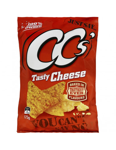 Cc's Corn Chips Tasty Cheese 175g