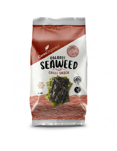 Ceres Organic Seaweed Snack Mild Chilli 5g