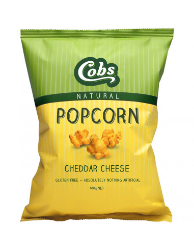Cobs Gluten Free Cheese Popcorn 100g