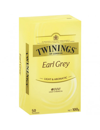 Twinings Earl Grey Tea Bags 50pk 100g