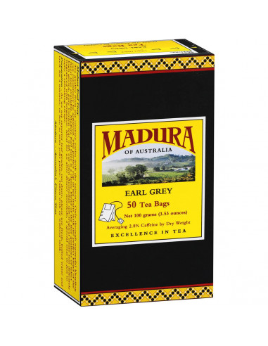 Madura Earl Grey Tea Bags 50pk 100g