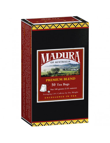 Madura Premium Blend Tea Bags 50pk 100g