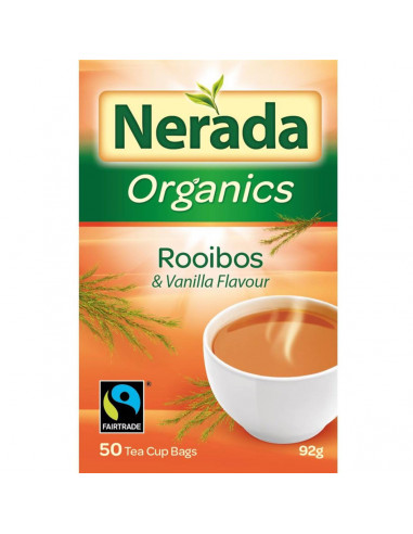 Nerada Organic Rooibos & Vanilla Tea Bags 50 pack