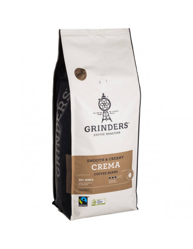 Grinders Rainforest Alliance Certified Coffee Beans Crema 1Kg