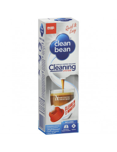 Map Clean Bean Cleaning System each