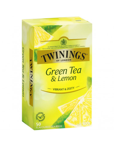 Twinings Green Tea With Lemon Tea Bags 50 pack
