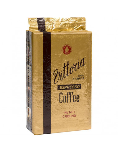 Vittoria Coffee Espresso Ground Coffee Espresso 1kg