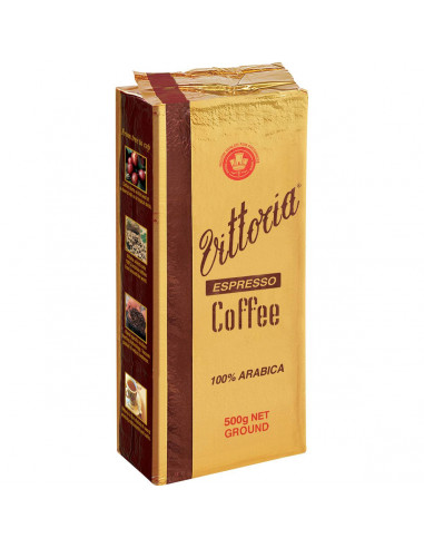 Vittoria Coffee Espresso Ground Coffee Espresso 500g