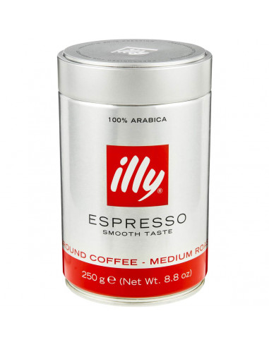 Illy Ground Coffee Espresso 250g