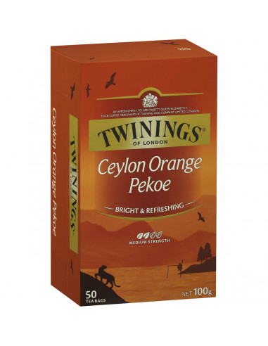 Twinings Ceylon Orange Pekoe Tea Bags 50pk 100g
