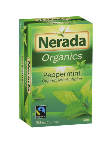 Nerada Organic Peppermint Tea Bags 40pk 60g