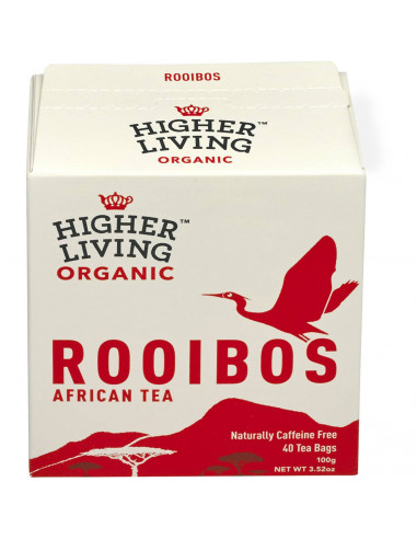 Higher Living Rooibos African Tea 40 pack
