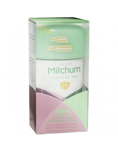 Mitchum Clinical Gel 48 Hour Powder Fresh For Women Antiperspirant & Deodorant 57g