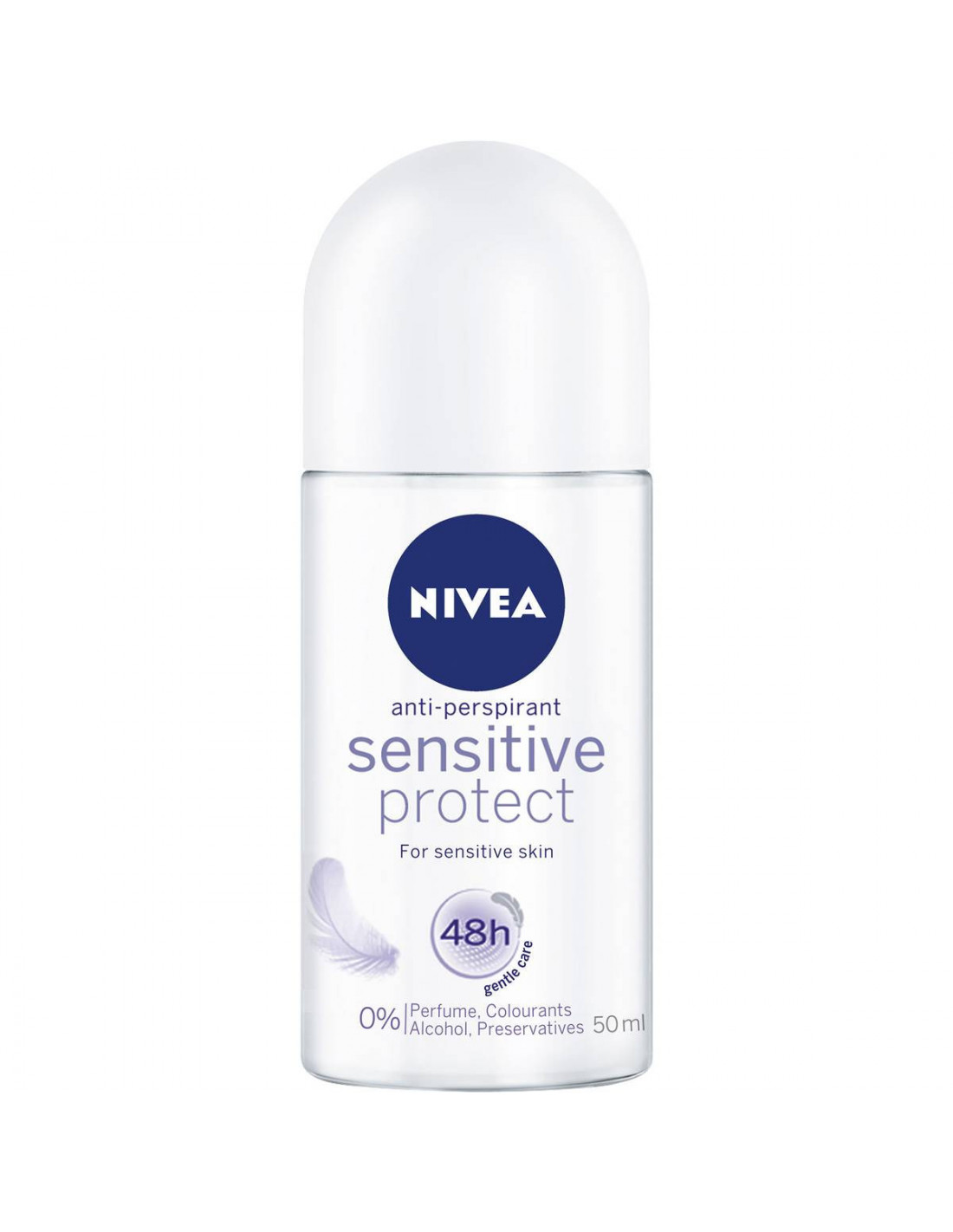 Nivea Deodorant Roll On Sensitive Protect 48h 50ml | Ally's Basket