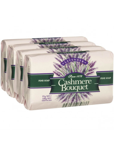 Cashmere Bouquet Soap Bar Lavender 4x100g