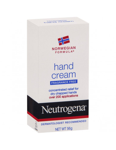Neutrogena Norwegian Hand Cream Fragrance Free 56g