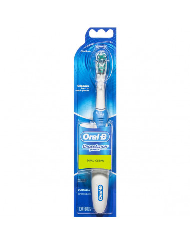 Oral-b Crossaction Dual Clean Power Electric Toothbrush medium