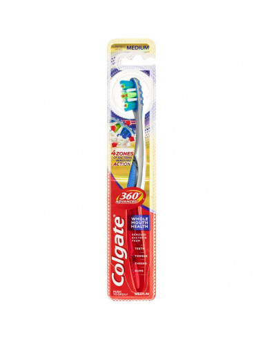 Colgate 360 Advance Medium Toothbrush each