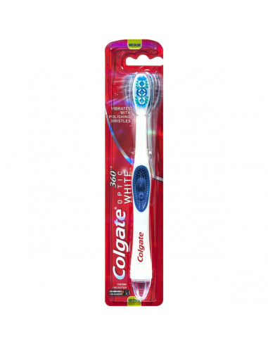Colgate 360 Optic White Sonic Power Toothbrush Medium each