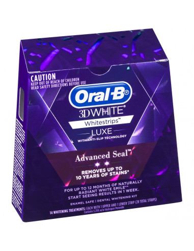 Oral-b 3d White Luxe Whitening Treatments Advanced Seal each
