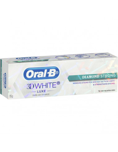 Oral-b 3d White Luxe Diamond Strong Toothpaste 95g