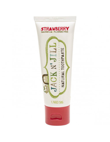 Jack N Jill Natural Organic Toothpaste Strawberry 50g