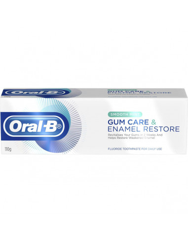 Oral-b Gum Care & Enamel Restore Toothpaste Smooth Mint 400ml
