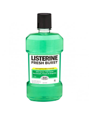Listerine Fresh Burst Mouthwash 1l