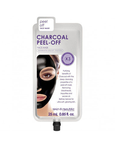Skin Republic Facial Mask Charcoal Peel Off each