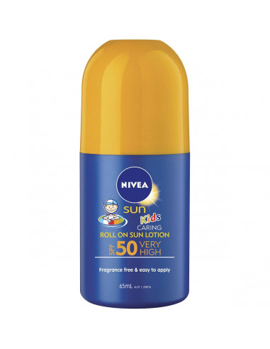 Nivea Sun Kids Spf 50+ Sunscreen Roll On 65ml
