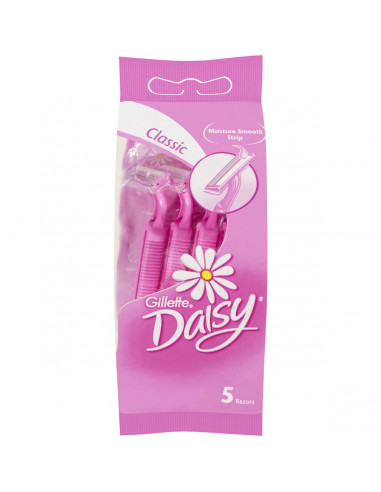 Gillette Daisy Classic Disposable Shaving Razor 5pk