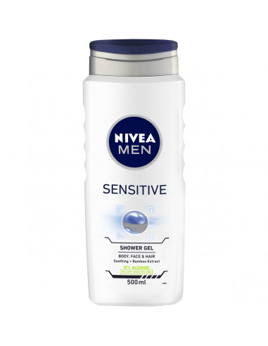 Nivea For Men Body Wash Senstitive 500 ml