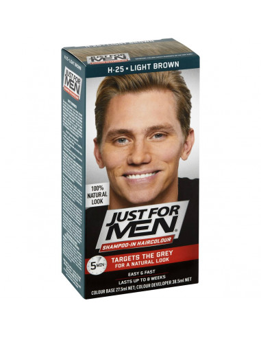 Just For Men Hair Colour Light Brown 100g