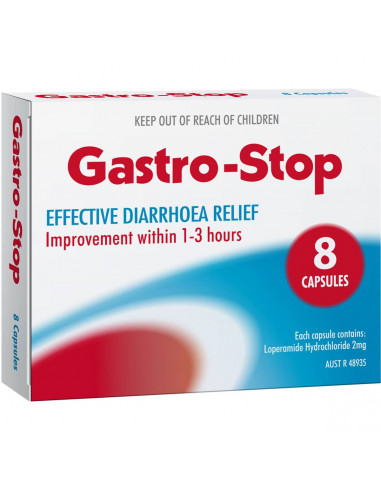 Gastro Stop Capsules 8 pack
