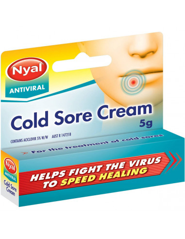 Nyal Anti Viral Cold Sore Cream 5g
