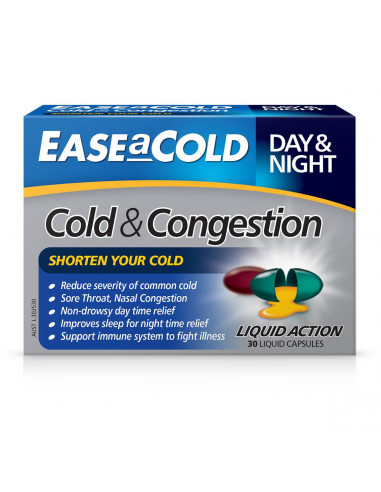 Ease A Cold Tablets Day & Night 30pk