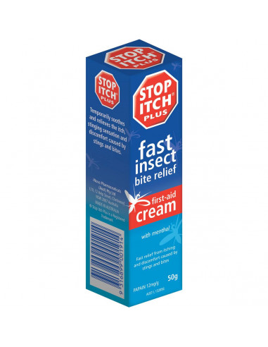 Stop Itch Antiseptic First Aid Itch Cream 50g