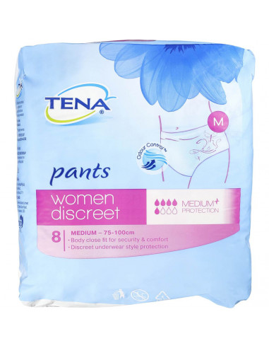 Tena Pants For Women Medium 8 pack